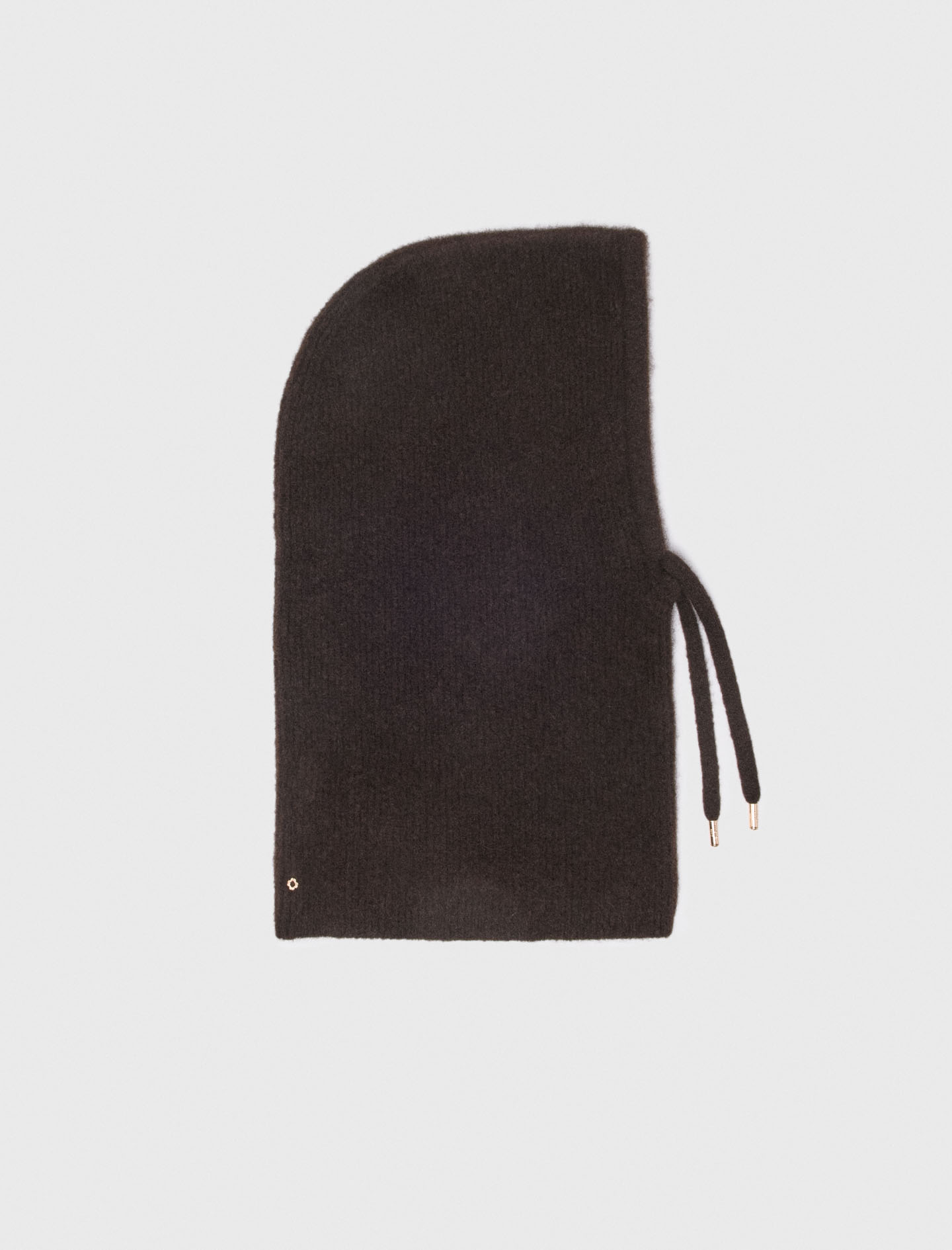 Yak wool balaclava Brown For Women | Maje