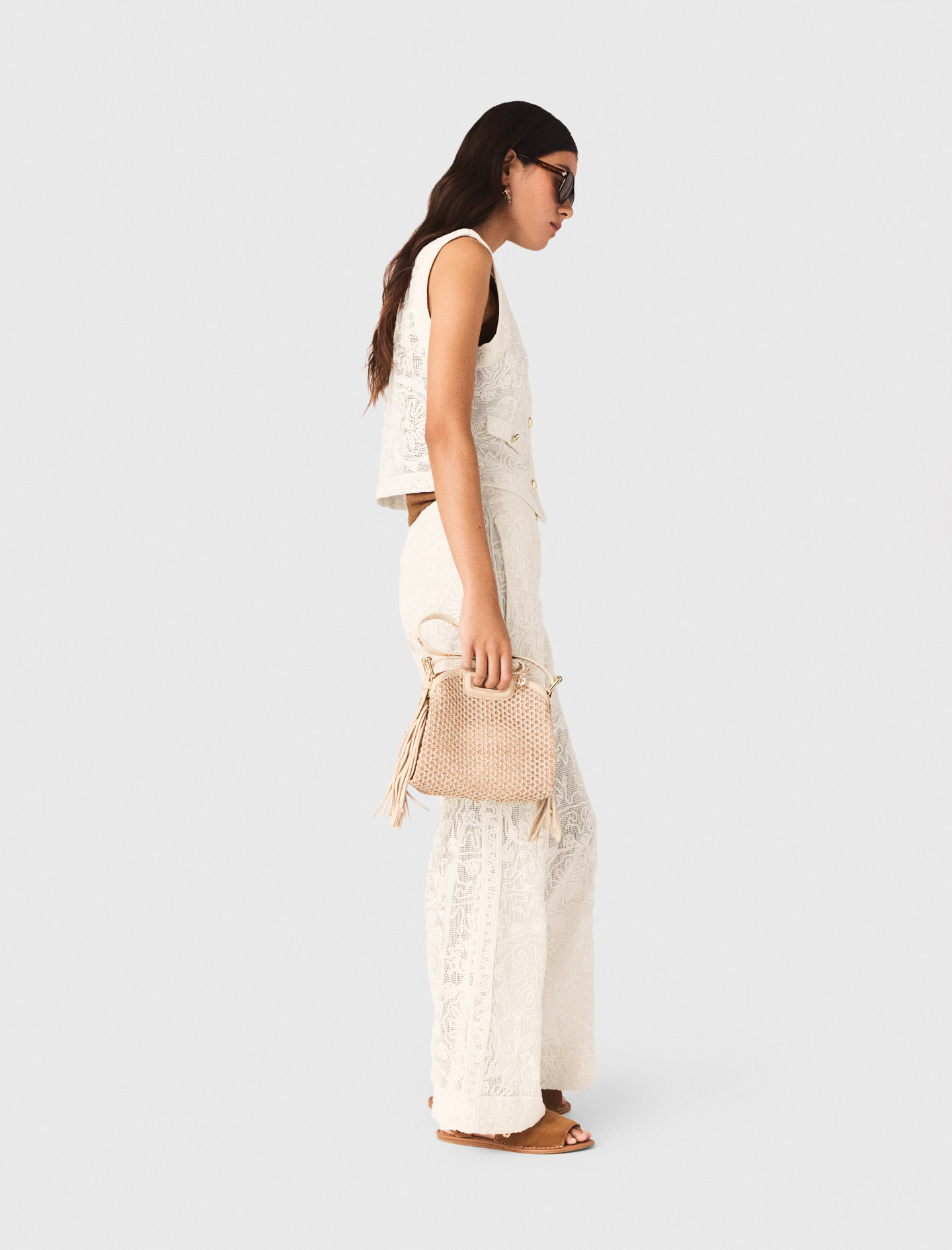 Guipure Lace Jacket