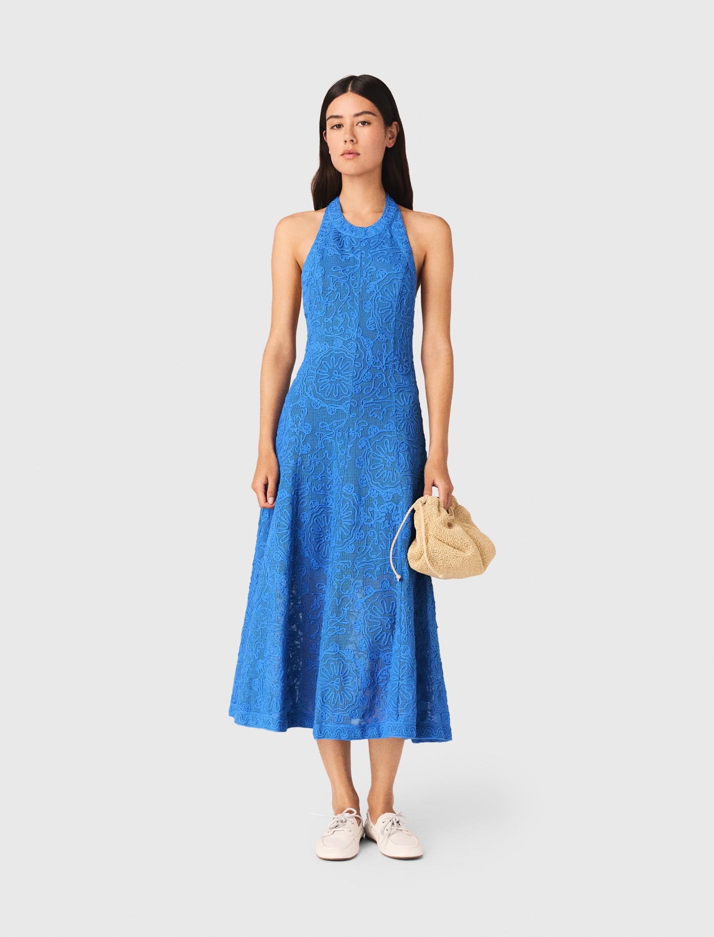 beach flowy maxi dress Boho With Sleeves Wedding Reception or Marriage meta-might-like-collection-might-like Hot style: T-shirt under Size:US12 - IT42