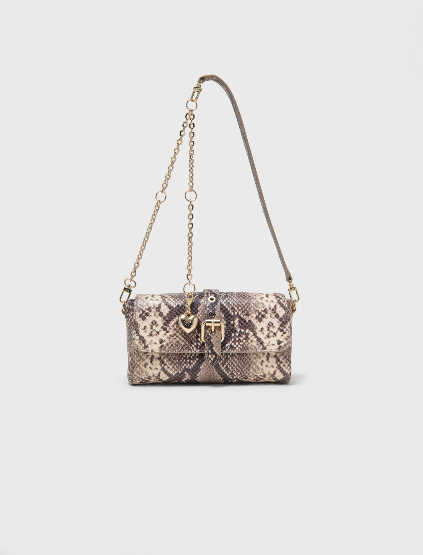 Maje Python-effect Miss M Walk bag