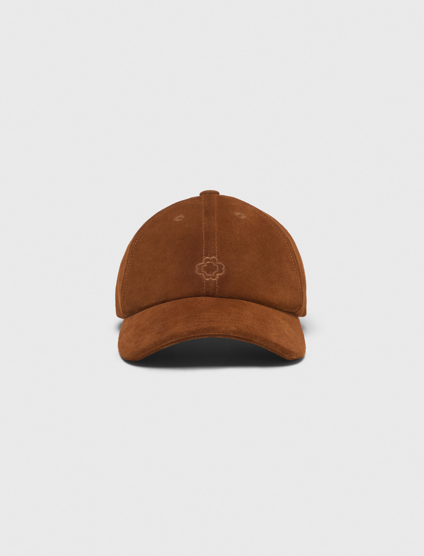 Suede cap Brown For Women | Maje