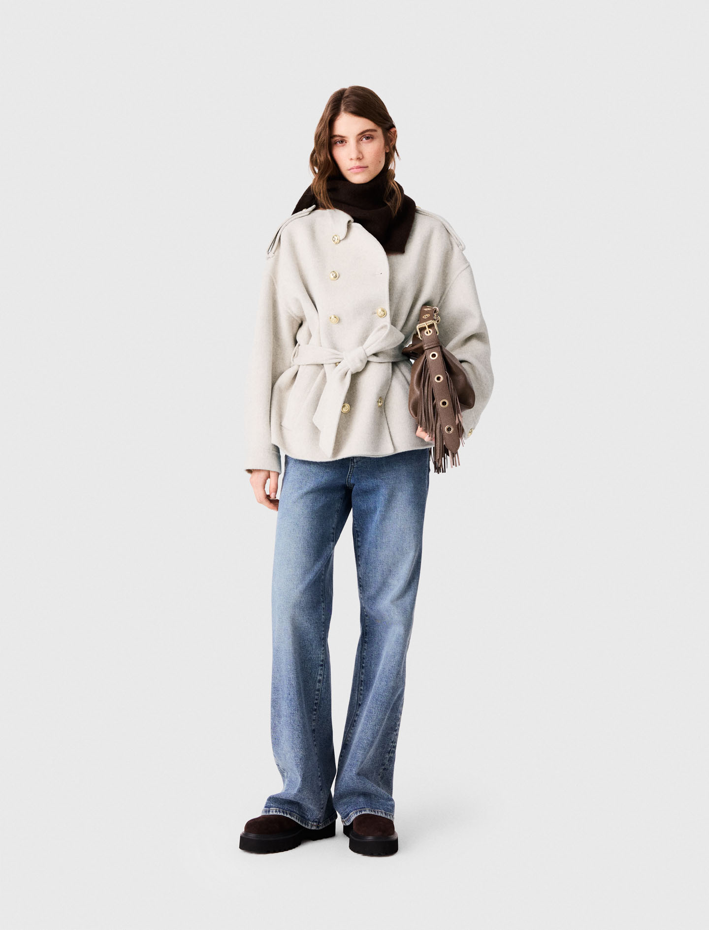 Double-Faced Mid-Length Coat