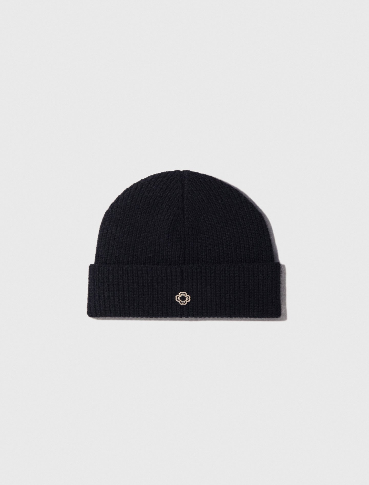 Woman's wool Wool and cashmere hat for Fall/Winter, size One Size, in color Black / Black