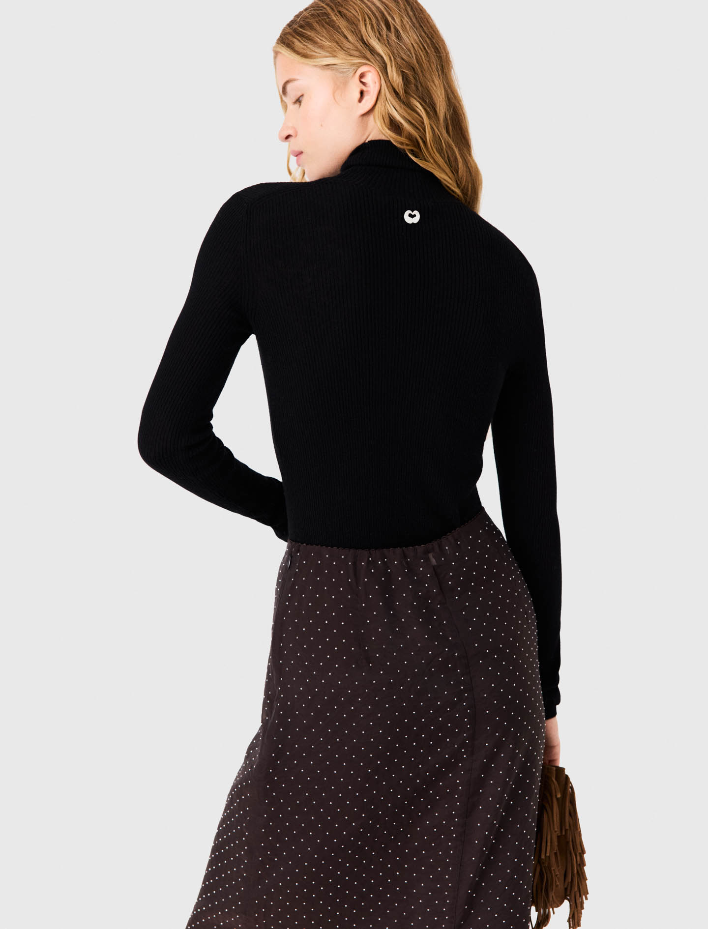 Fitted Turtleneck Sweater