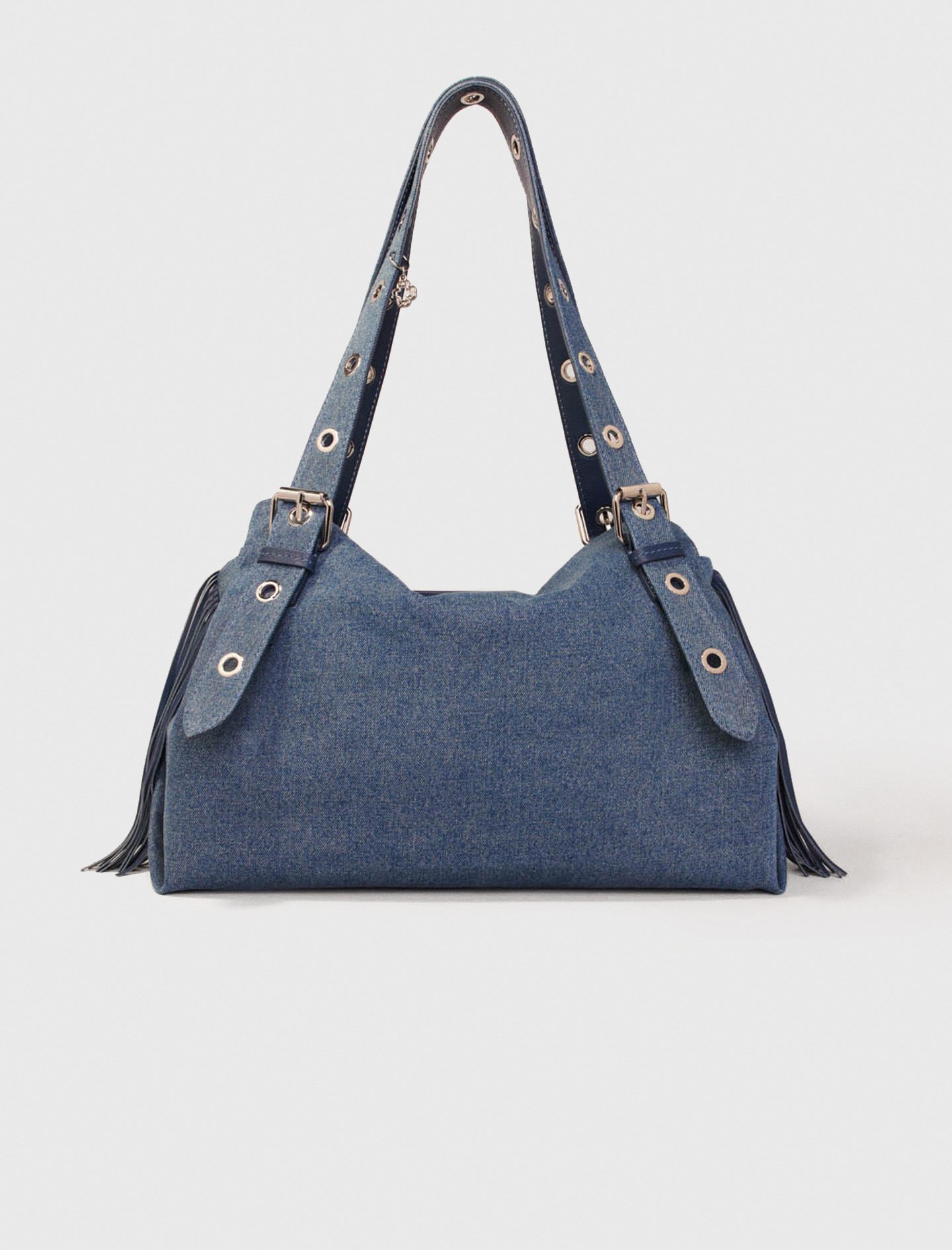 Woman's cotton Denim Miss M XL bag for Spring/Summer, size One Size, in color blue jean /