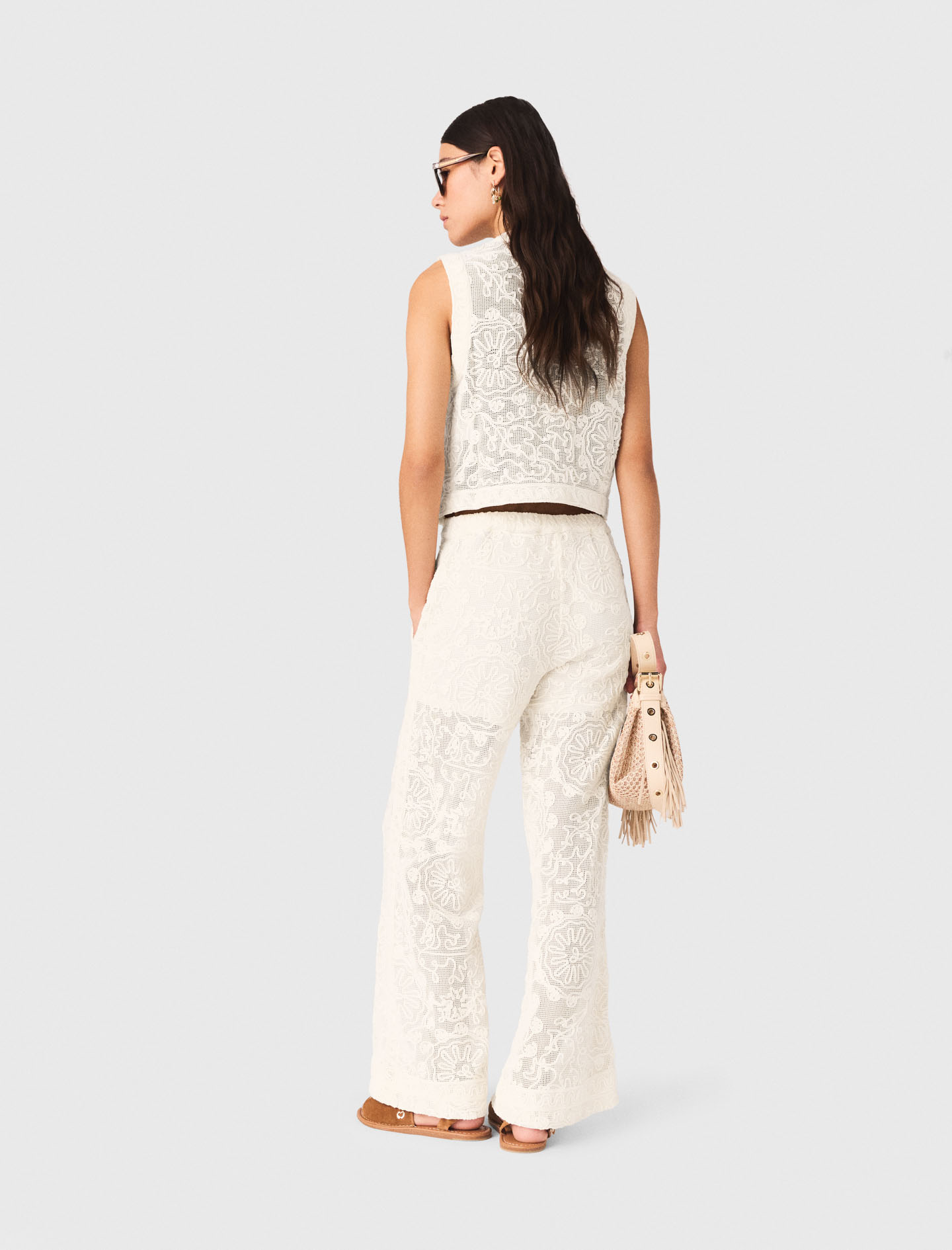 Guipure Lace Jacket