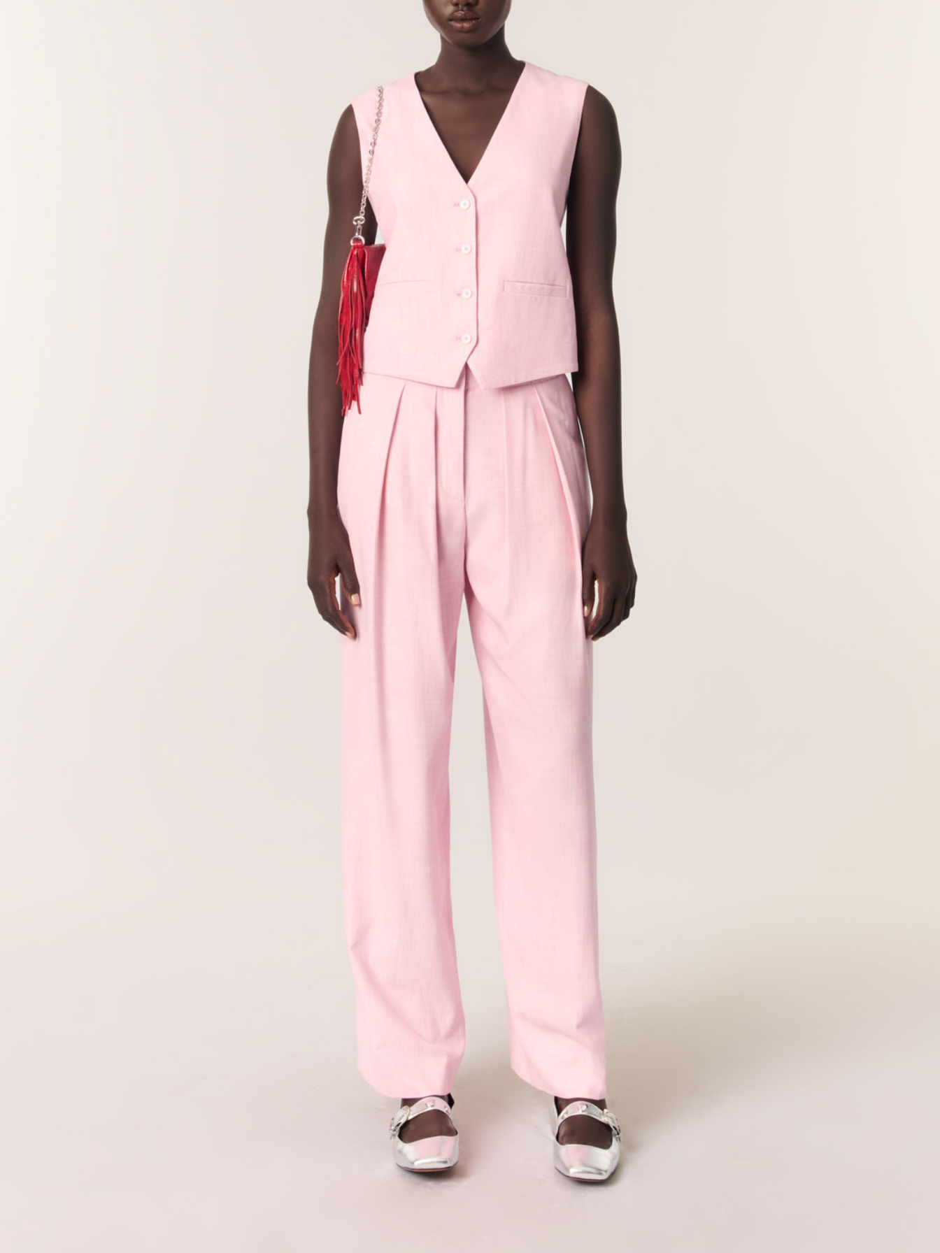 Suit vest Pink For Women | Maje