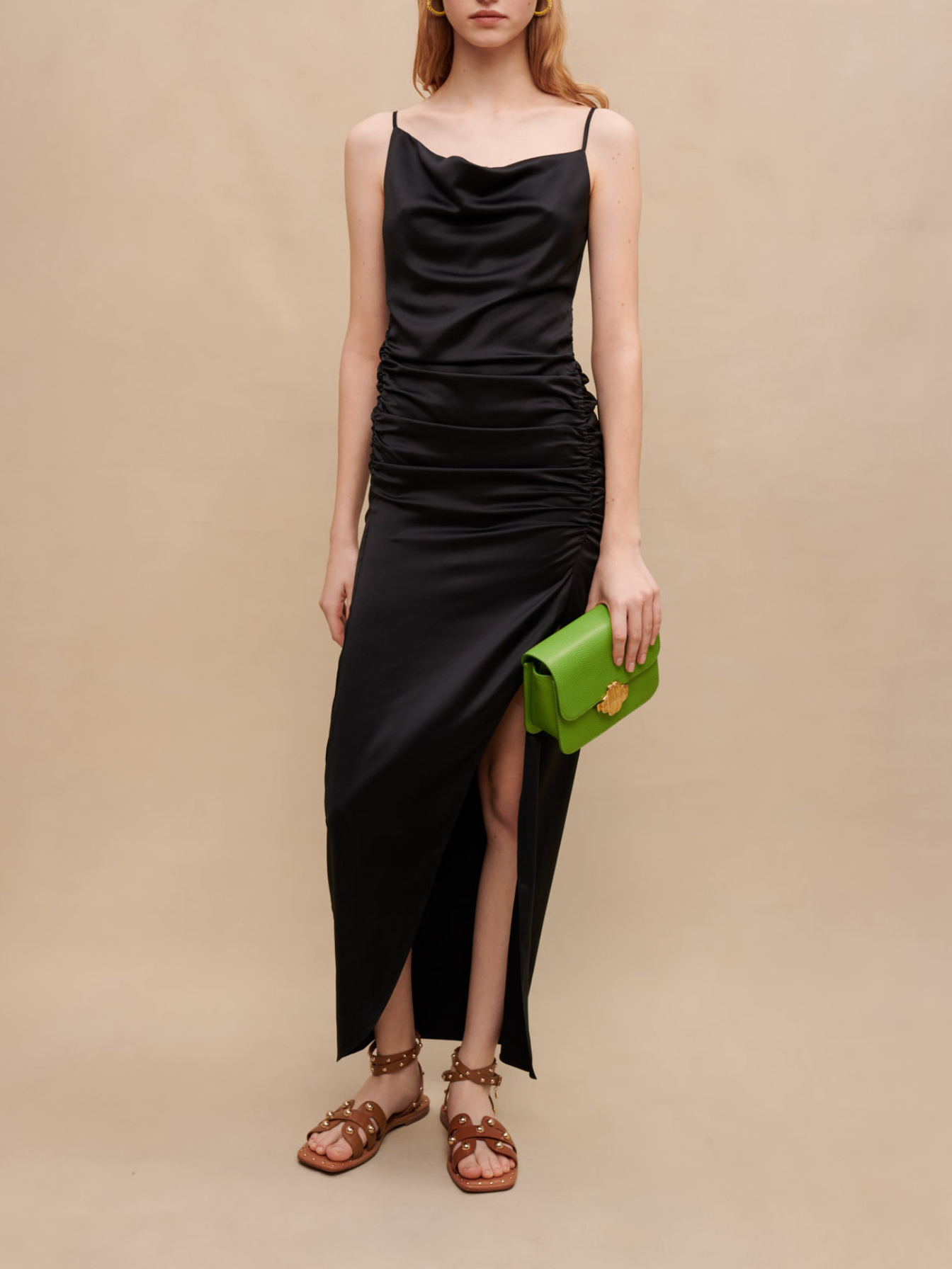 ワンピース melt the lady skinny belt slit dress Maje_MFPRO02960-2517_H_1.jpg
