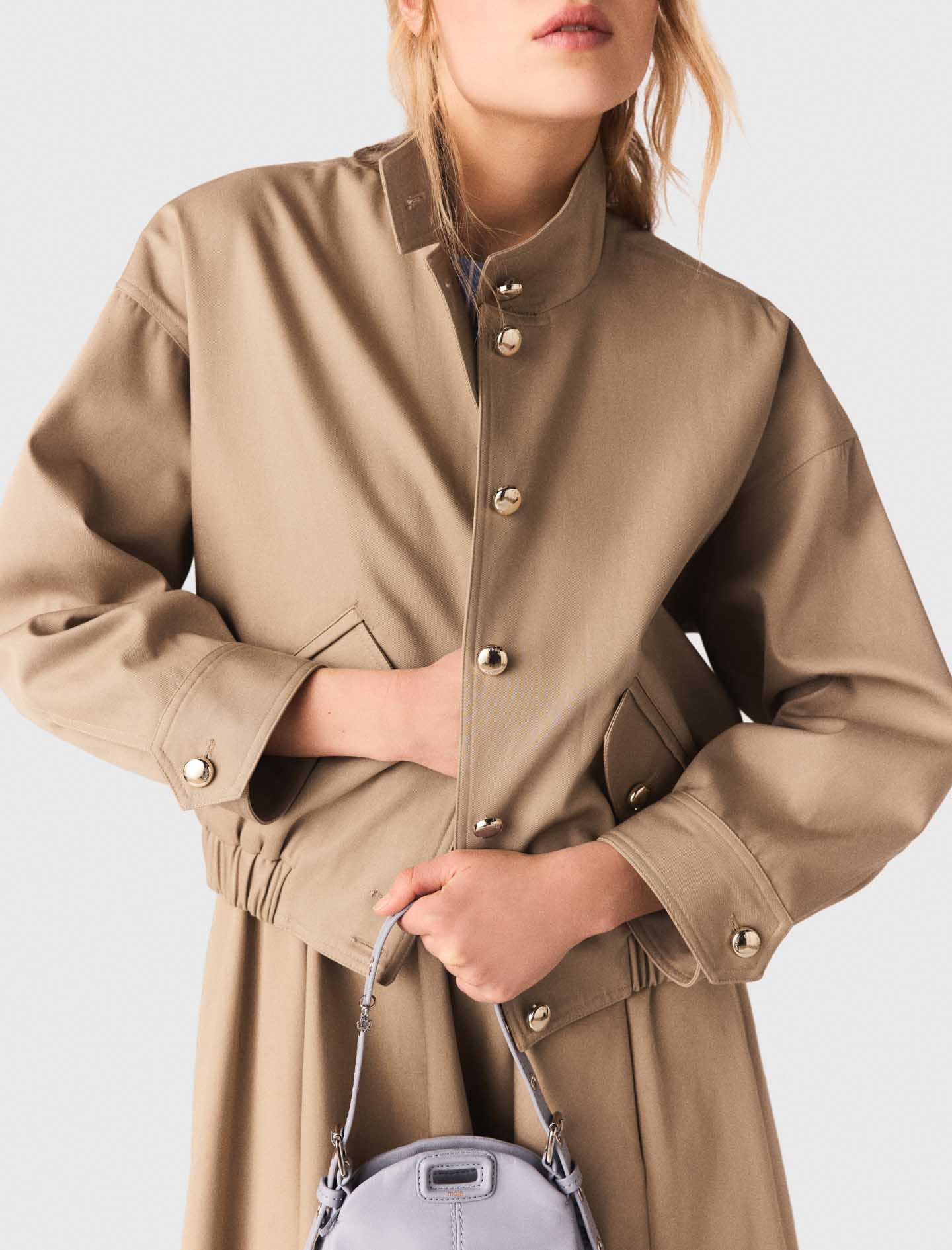 Cotton Bomber Jacket