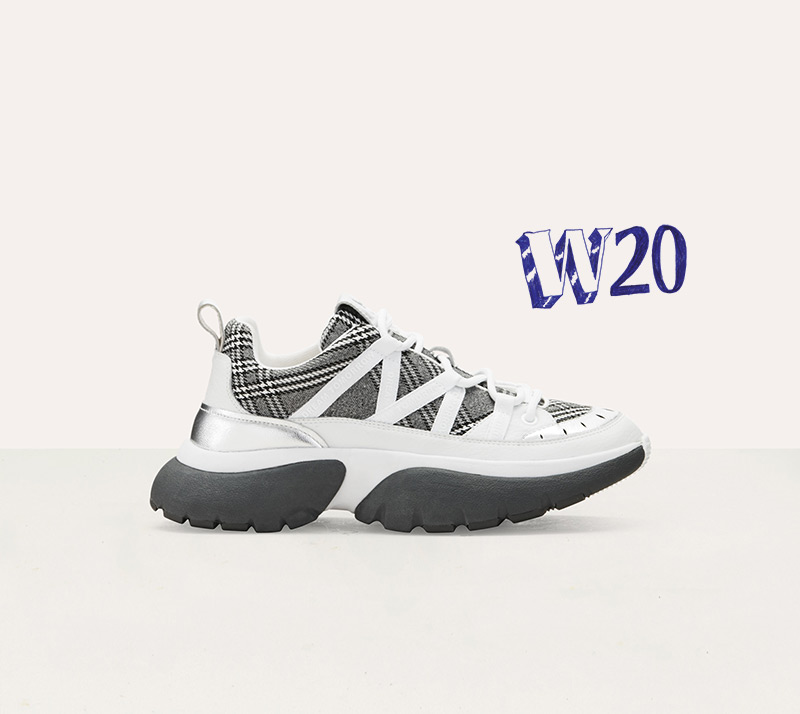 w20 urban leather sneakers