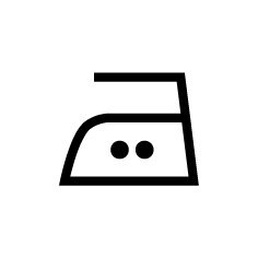 Iron at a maximum temperature of 150&deg;C